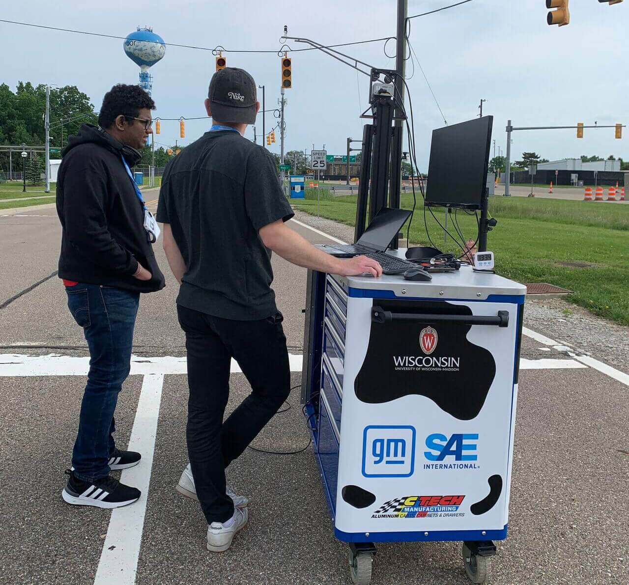 SAE International AutoDrive Challenge II University Teams using Intrepid Multi-protocol vehicle interface and data loggers