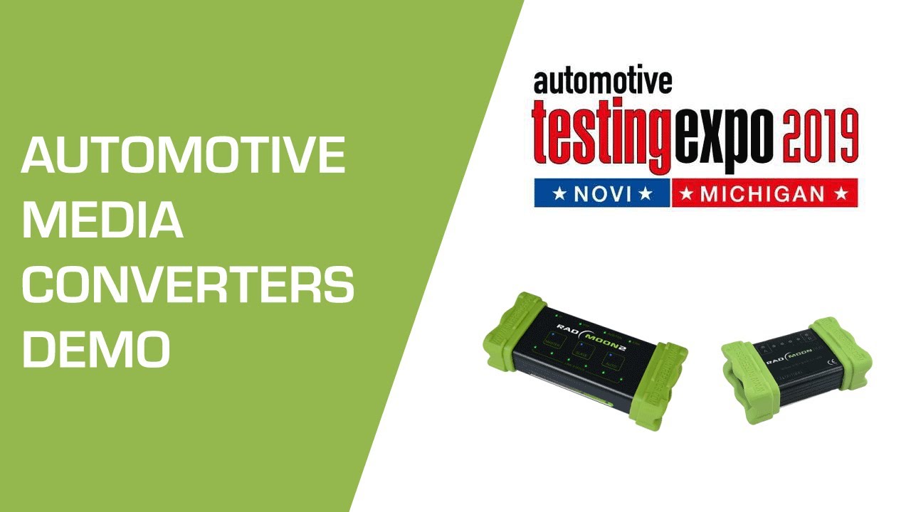 100/1000Base-T1 Media Converters for Automotive Ethernet